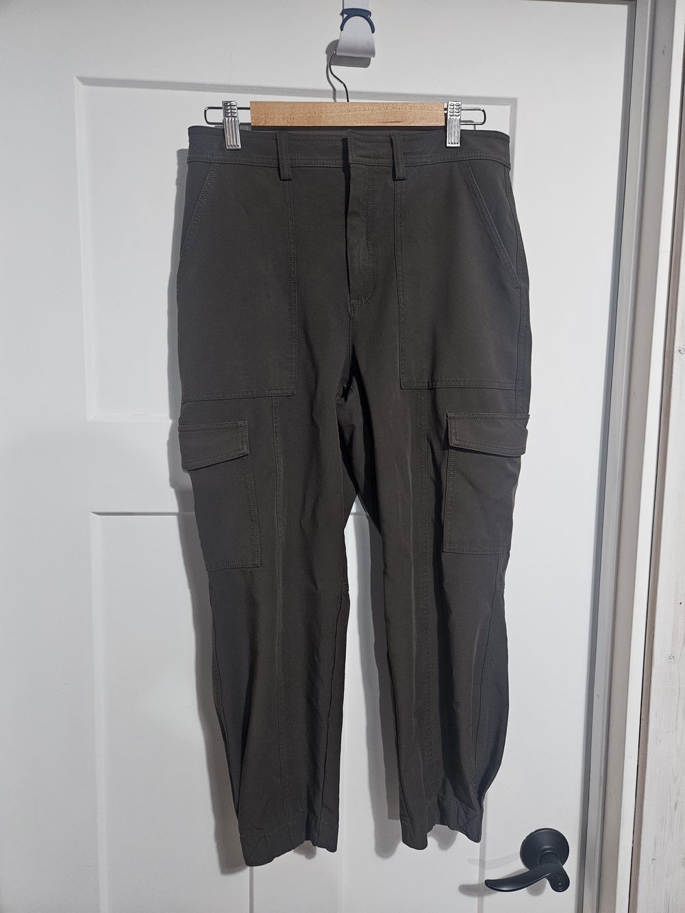 Banana Republic Olive Cargo Trousers